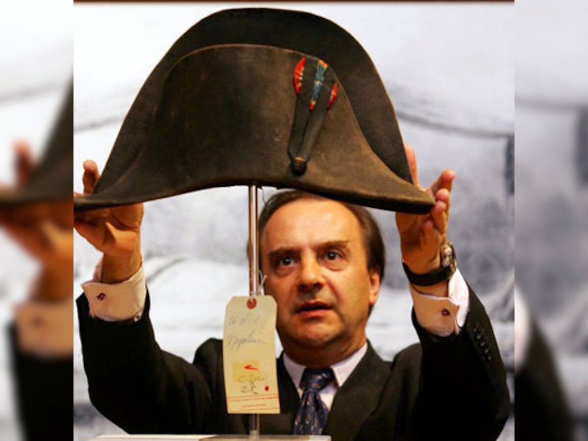 Napoleon Bonaparte's hat fetches £1.5million at auction