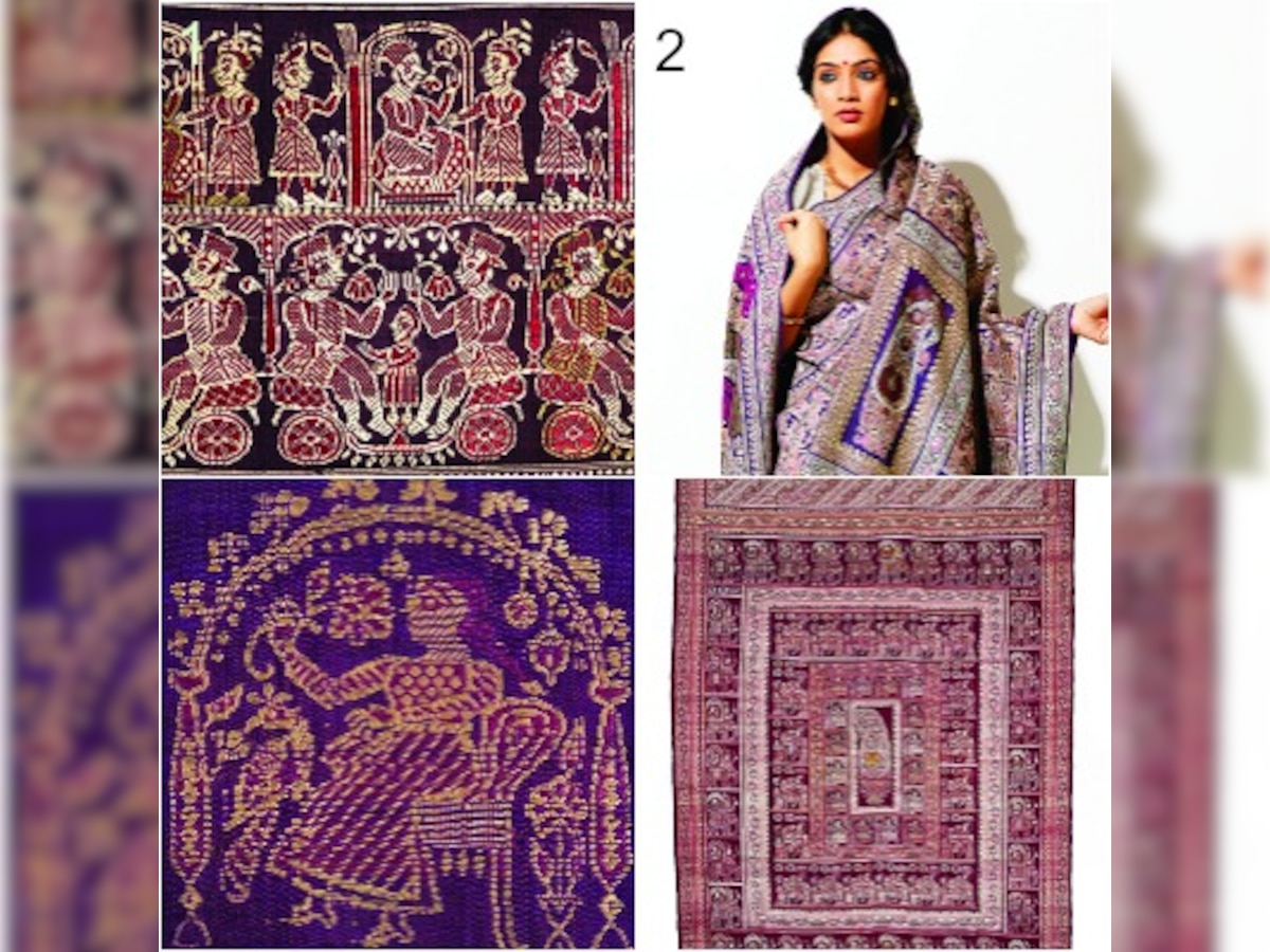 Invoking the magic of a lost weave: A Baluchari sari exhibition in Mumbai