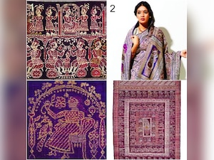 Invoking the magic of a lost weave: A Baluchari sari exhibition in Mumbai