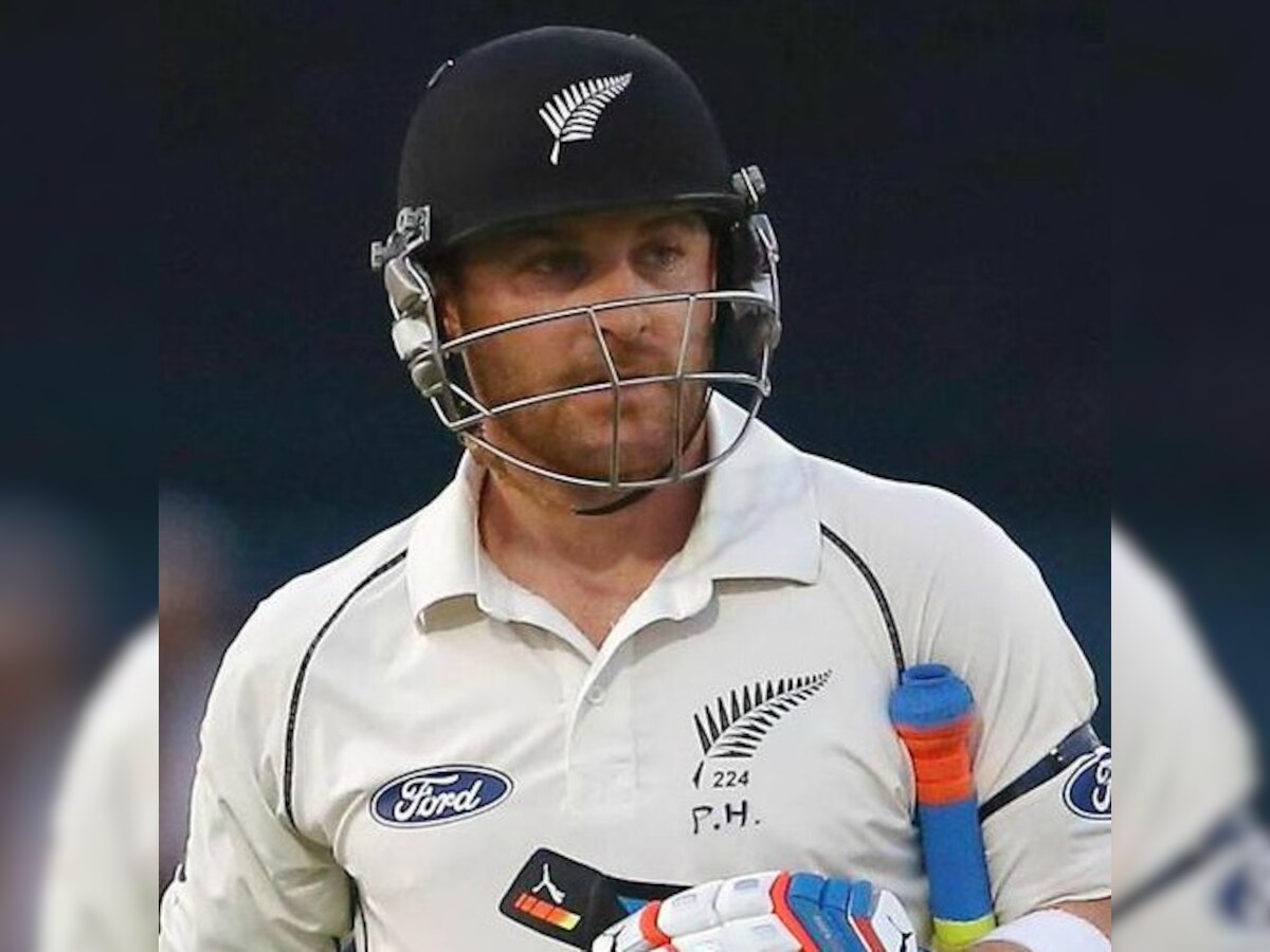 Kiwi batsman Brendon McCullum says was thinking about late Phillip Hughes 'all time' while knocking double ton against Pakistan