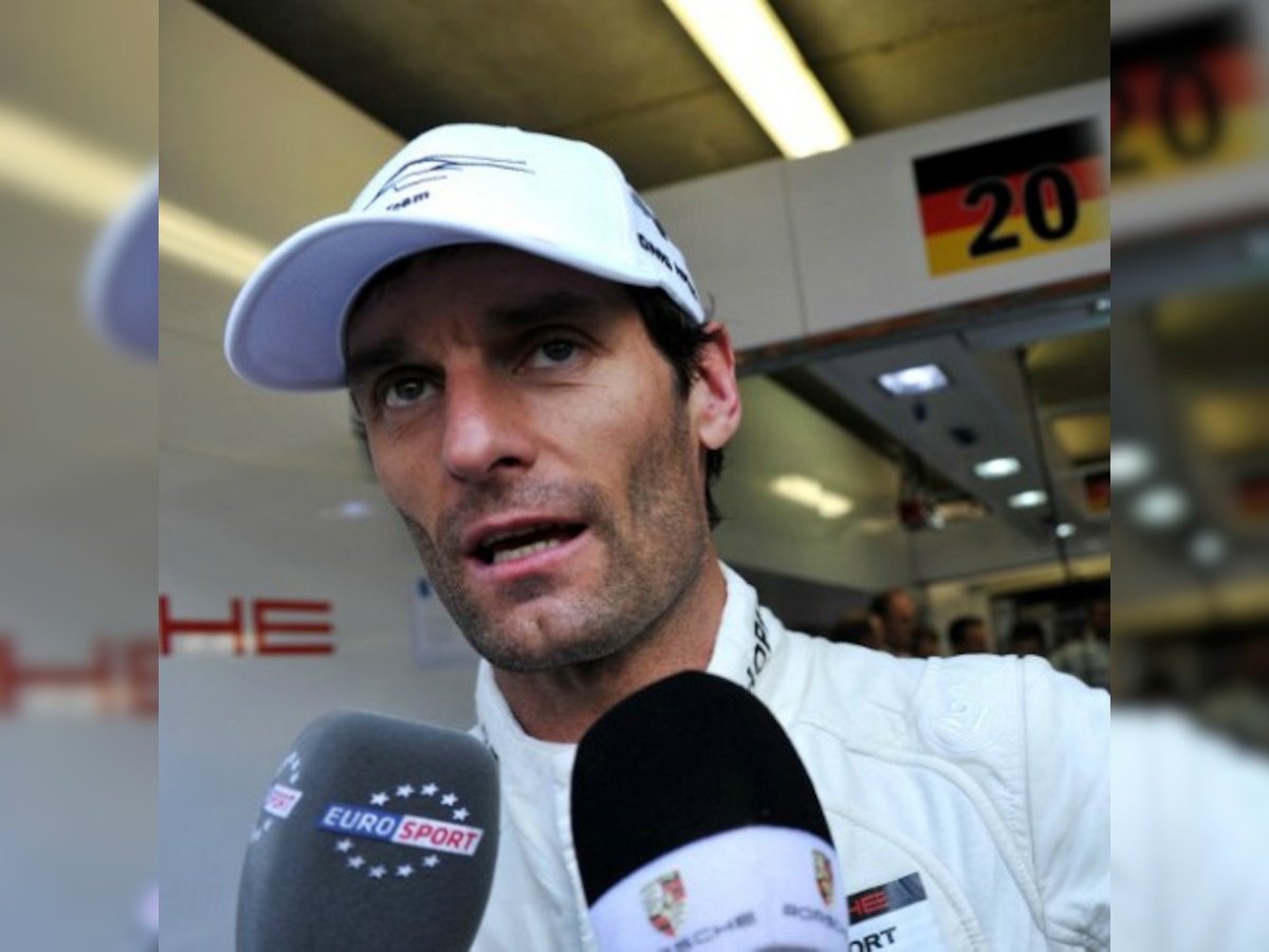 Australian F1 driver Mark Webber suffers horror crash in Brazil