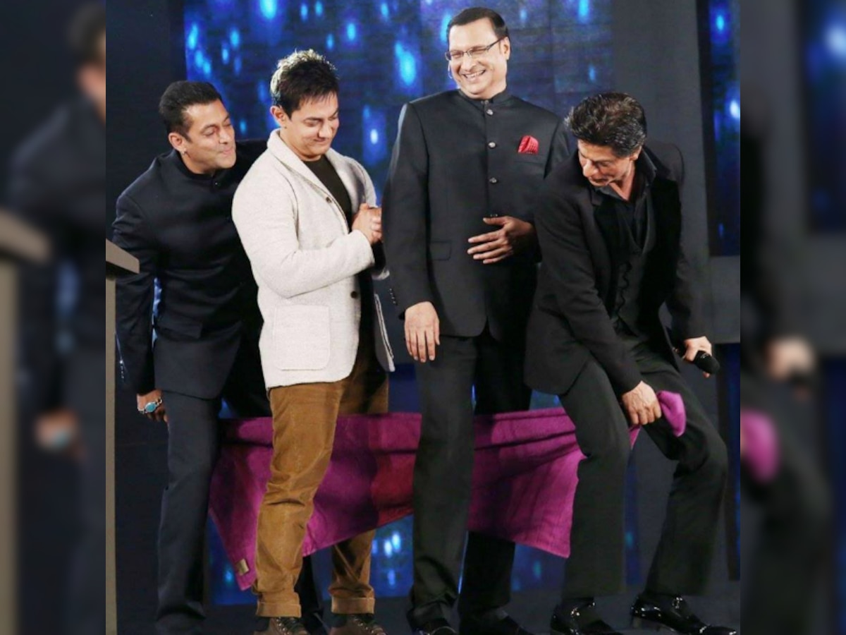 When Shah Rukh Khan, Salman Khan and Aamir Khan did the 'towel dance' together!