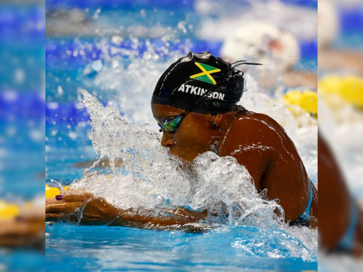 Jamaican Alia Atkinson becomes first black swimmer ever to win in world championships