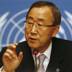 Ban Ki-moon warns nations 'not to tinker' over global warming action