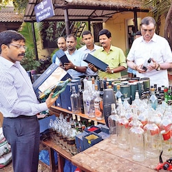dna special: 600 empty bottles of premium liquor seized