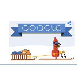 Another Google doodle to wish you this Christmas