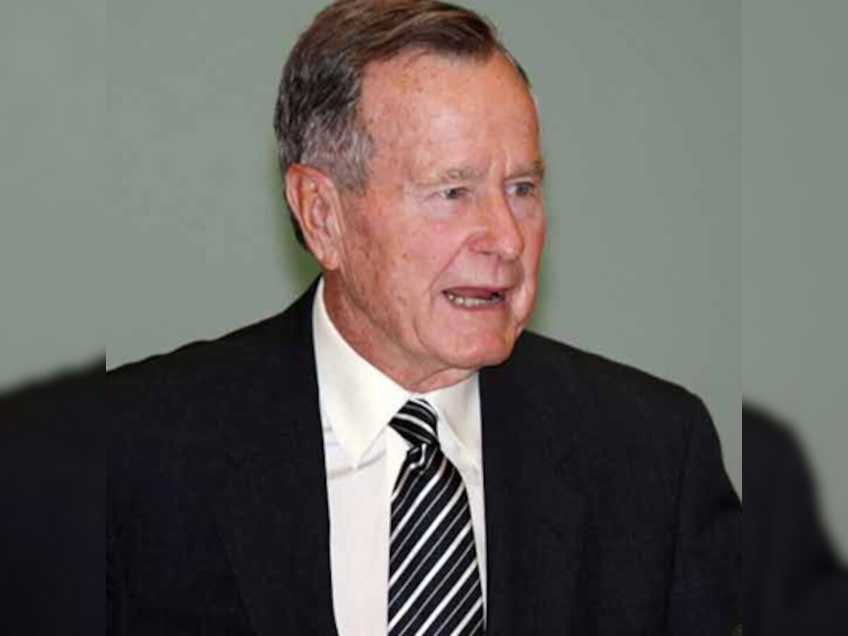 Former President George HW Bush spends fourth night in Houston hospital