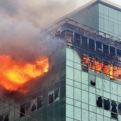New fire safety norms for existing glass facade buildings