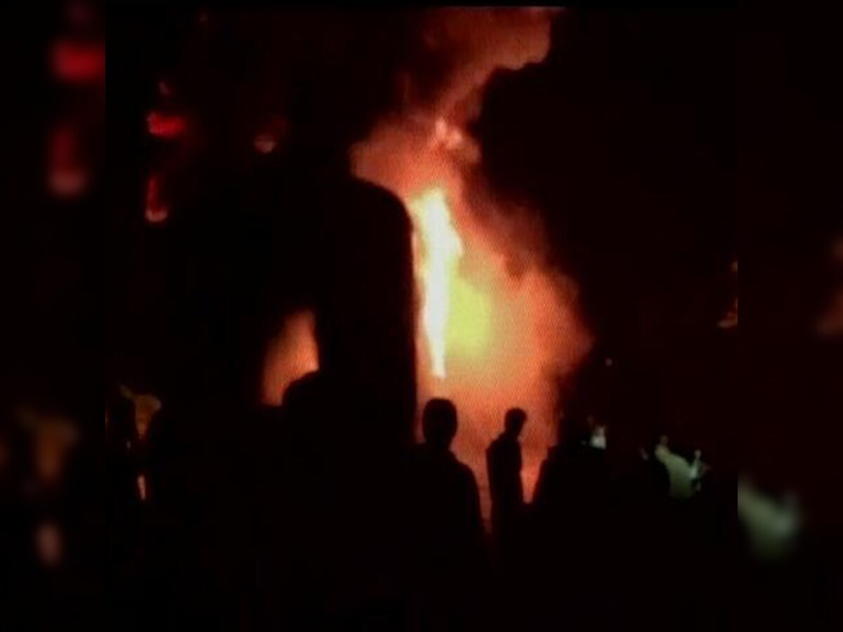 Massive fire engulfs hosiery factory in Ludhiana, no casualties reported