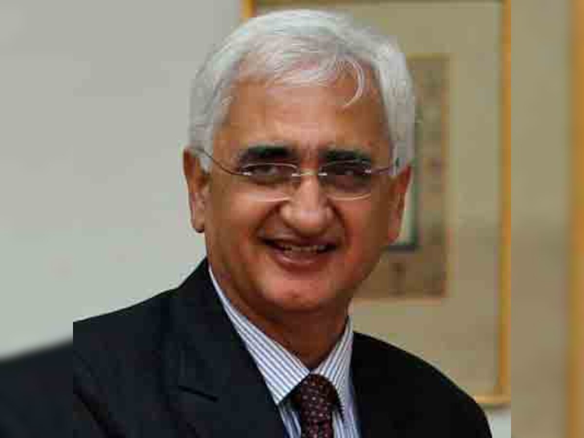 Salman Khurshid asks Election Commission to take cognisance of 'Har Har Modi' slogan