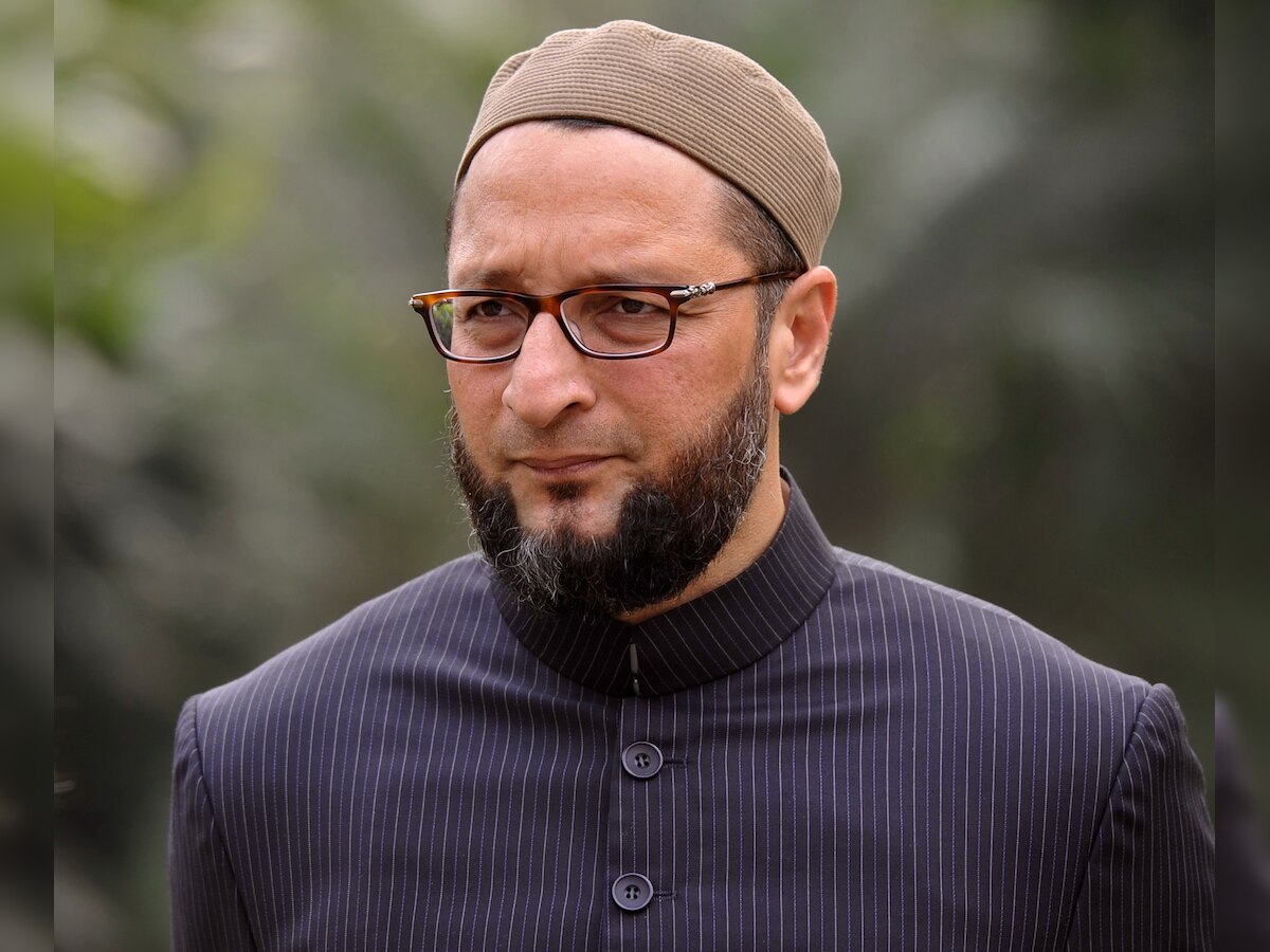 AIMIM chief Asaduddin Owaisi says 'everyone was born a Muslim'