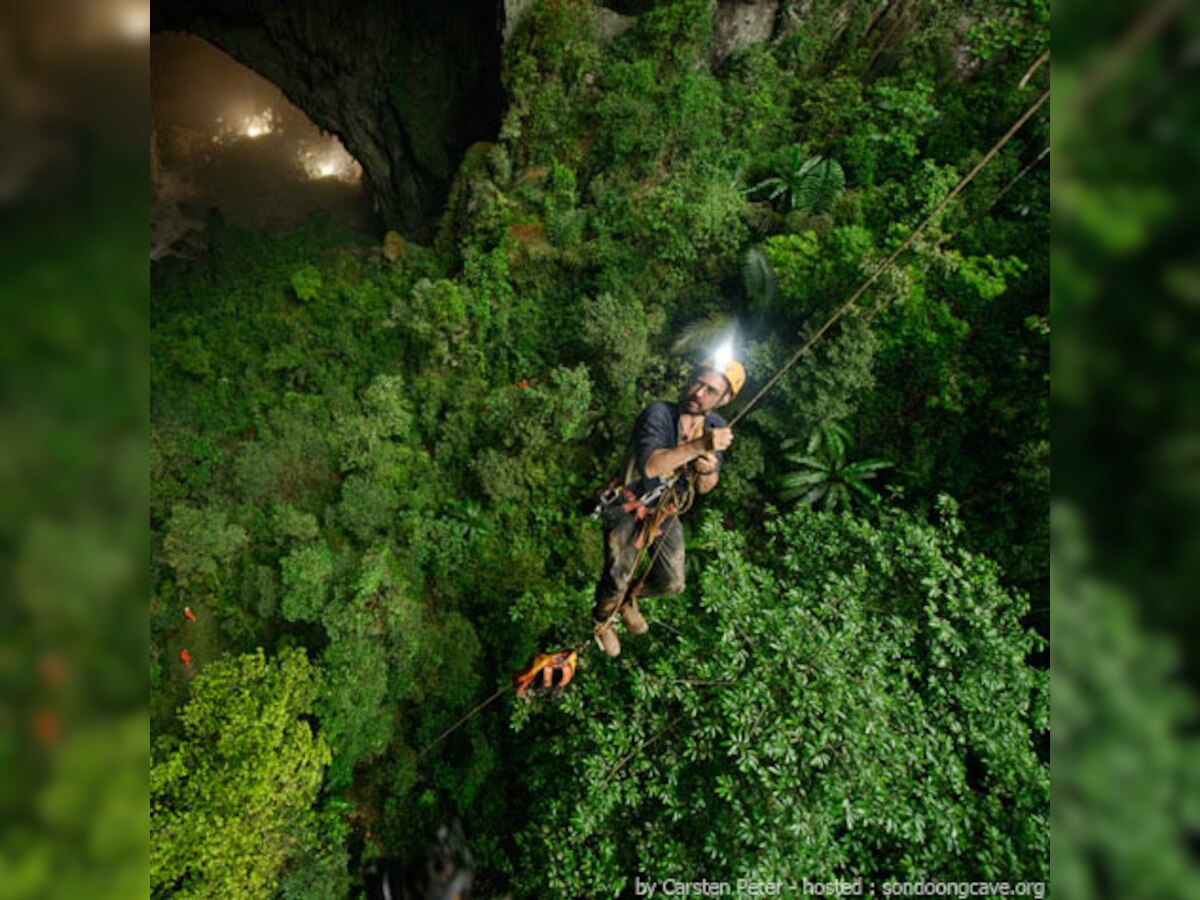 Watch a drone capture the intensity of the world’s largest cave like never before