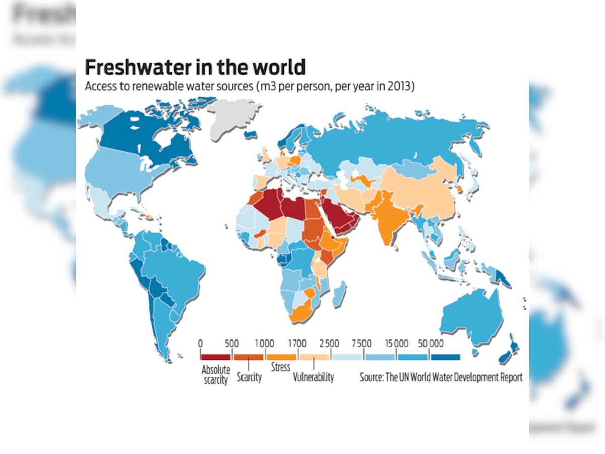 World set to face 40% water shortage by 2030: UN report