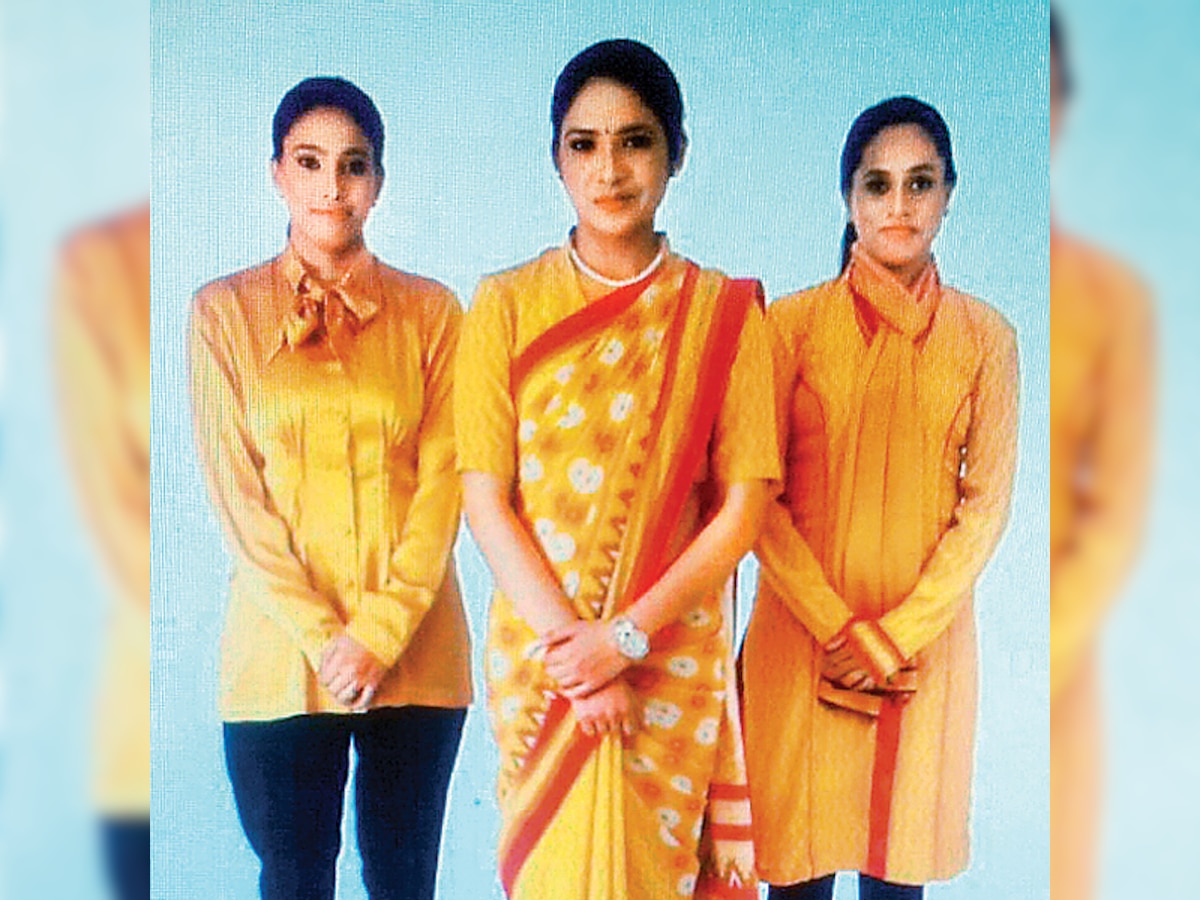 New NIFT-designed uniform shabby- AI crew