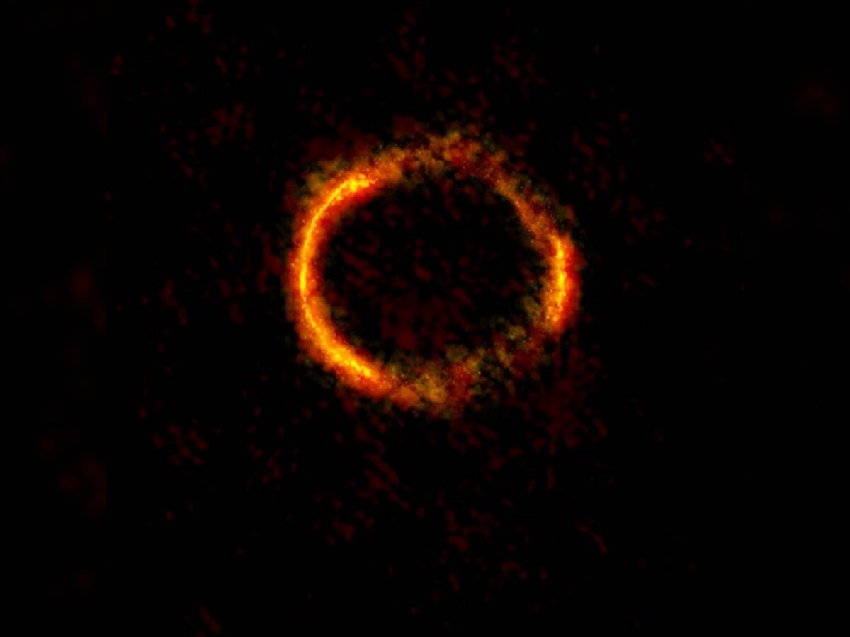 Astronomers capture stunning Einstein's ring 12 billion light years away