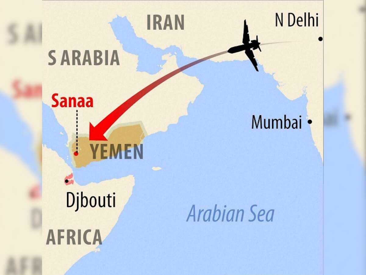 A 6-day-old baby is the youngest evacuee from Yemen