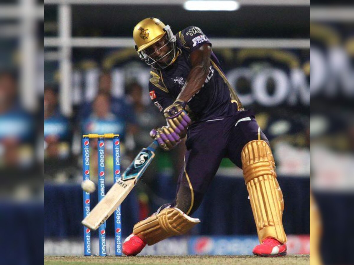 IPL 8: Rampaging Andre Russell takes KKR to 177/6 vs Bangalore