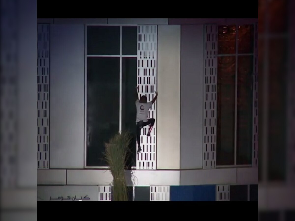Watch: French 'Spiderman' scales world's tallest twisted building without safety harness