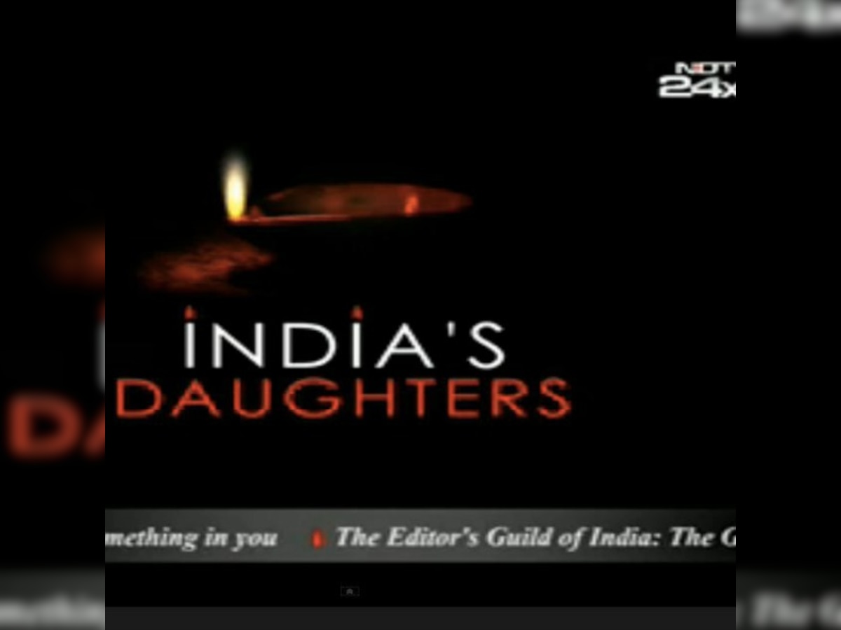 NDTV runs blank screen for one hour to protest the ban on 'India's Daughter'