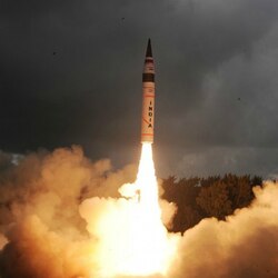 Nuclear-capable Agni III ballistic missile test-fired