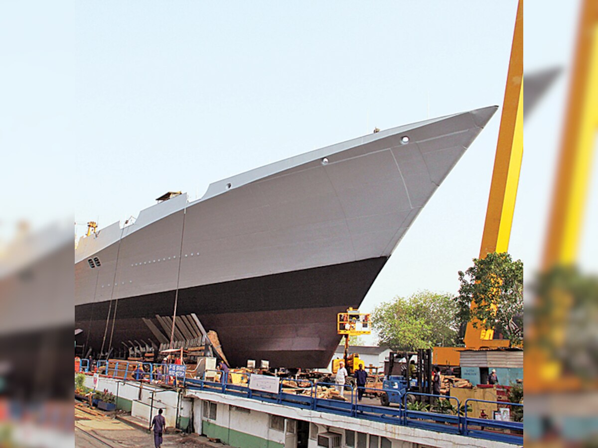 Navy to launch its largest destroyer INS Vishakhapatnam