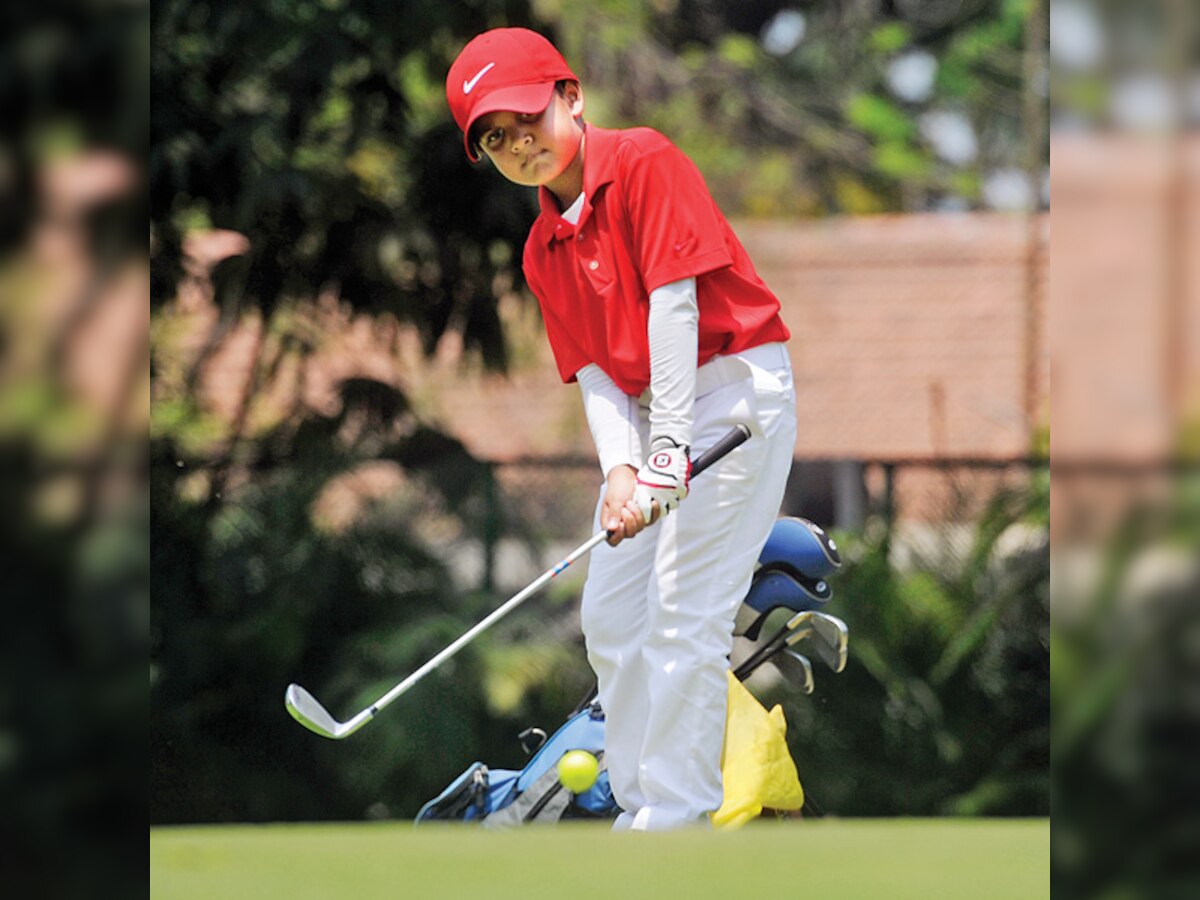 Aryaman Singh's got an eye for birdies and eagles