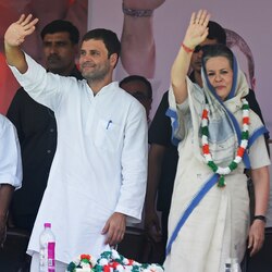 Sonia Gandhi, Rahul Gandhi attack PM Narendra Modi; accuse him of being anti-poor