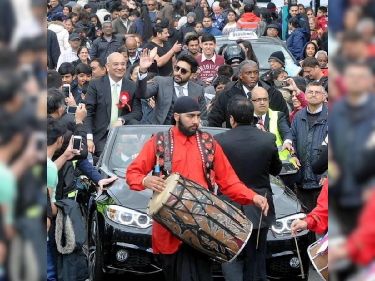 Abhishek Bachchan supports UK MP Keith Vaz's poll campaign