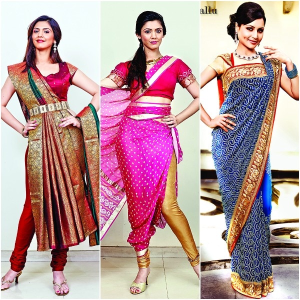 Aggregate more than 194 different type saree wearing styles super hot
