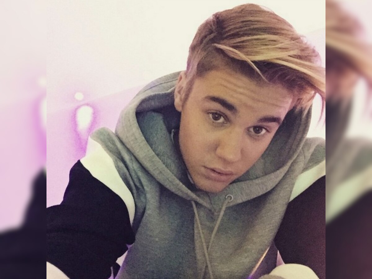 Justin Bieber unveils his new hairstyle