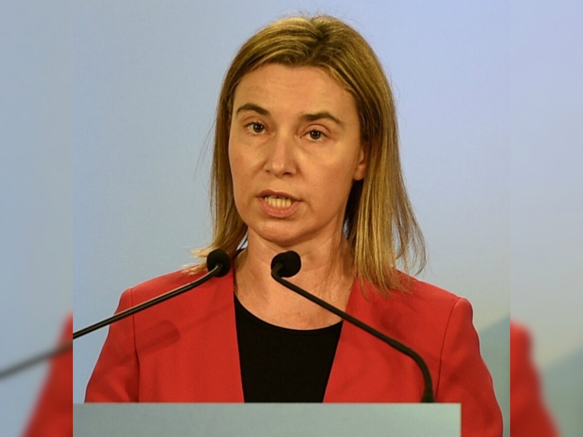 European Union's Federica Mogherini confident of Britain's future in bloc