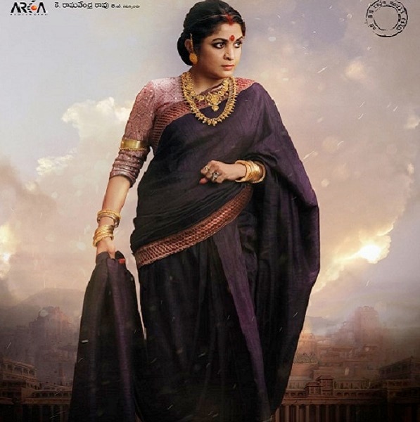 New 'Baahubali' poster reveals Ramya Krishnan's character - 597 x 600 jpeg 90kB