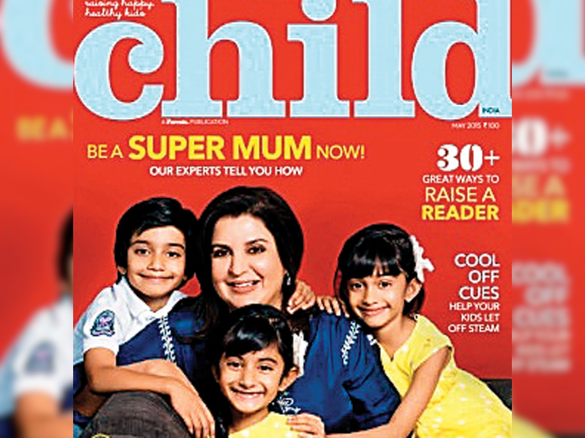 Farah Khan's first shoot with her triplets