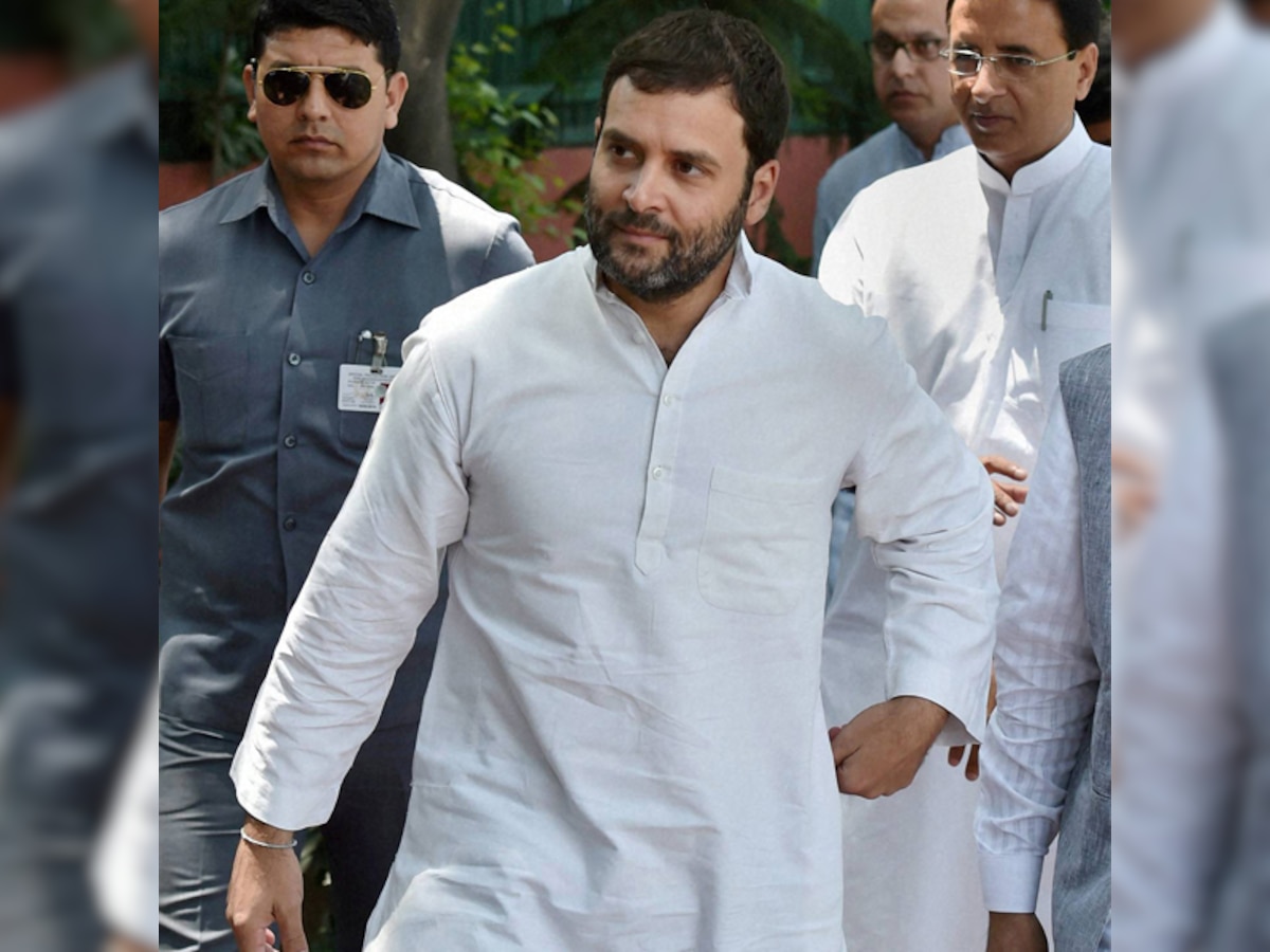 Rahul Gandhi undertakes ‘kisaan padyatra’ in Telangana; BJP says he is trying to revive himself