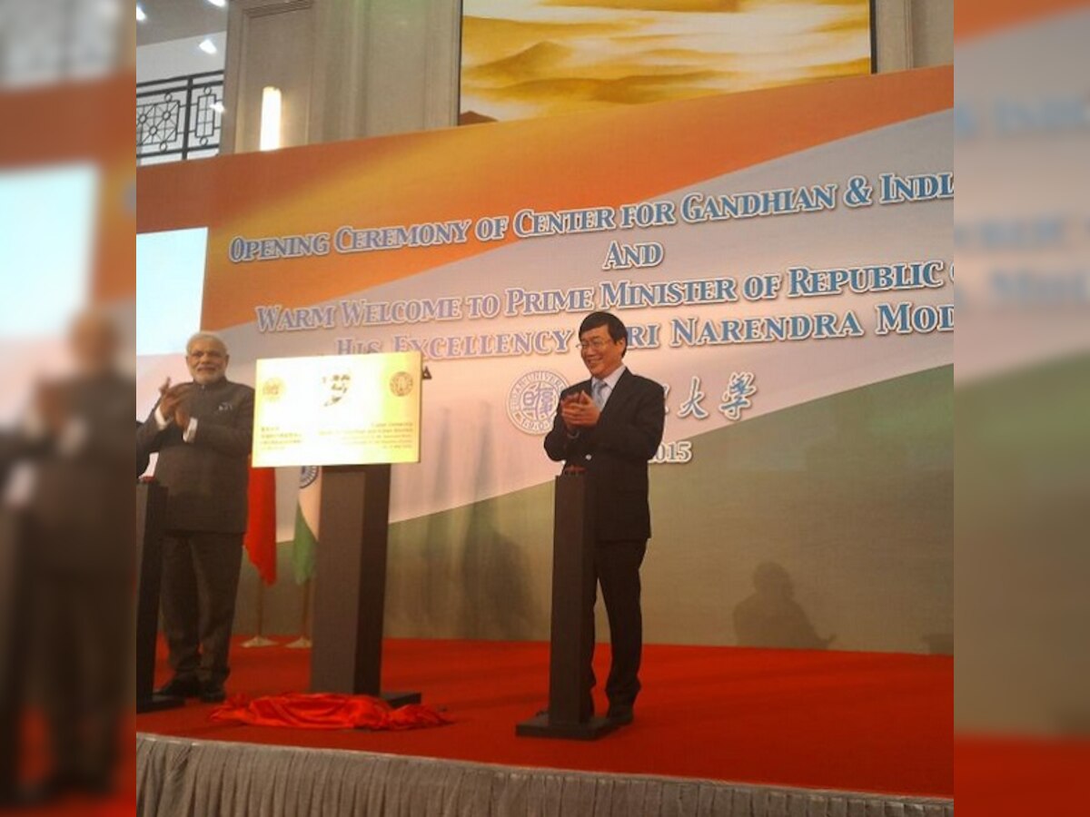 Gandhian philosophy can tackle terrorism, global warming: PM Narendra Modi