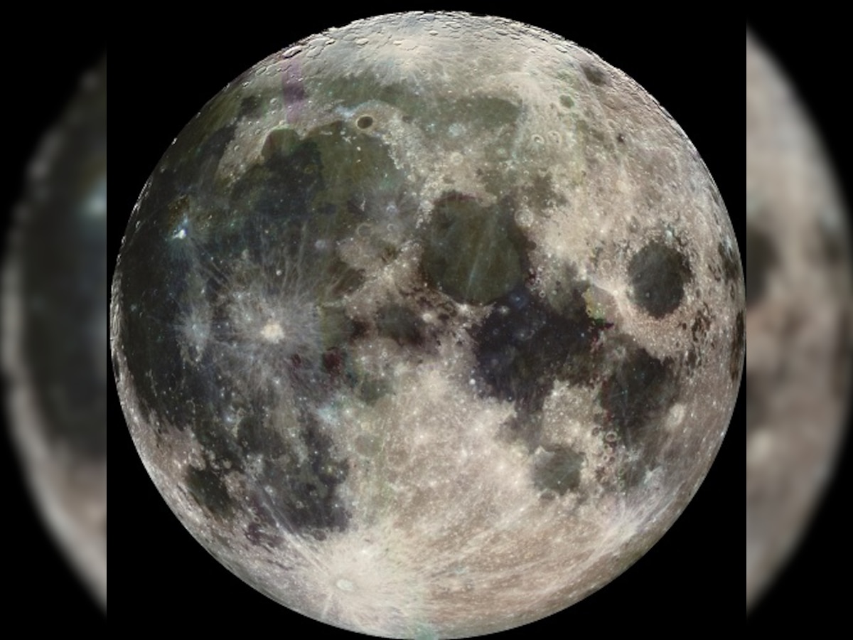 360 degree panoramic views of Moon captured