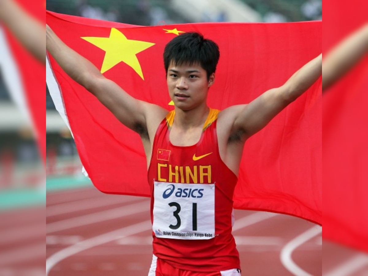 Su Bingtian becomes first Asian athlete to run sub-10 second in 100 meter dash at Eugene