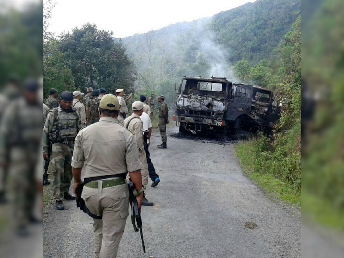 Manipur ambush: Combing operation intensified, Congress alleges intelligence failure