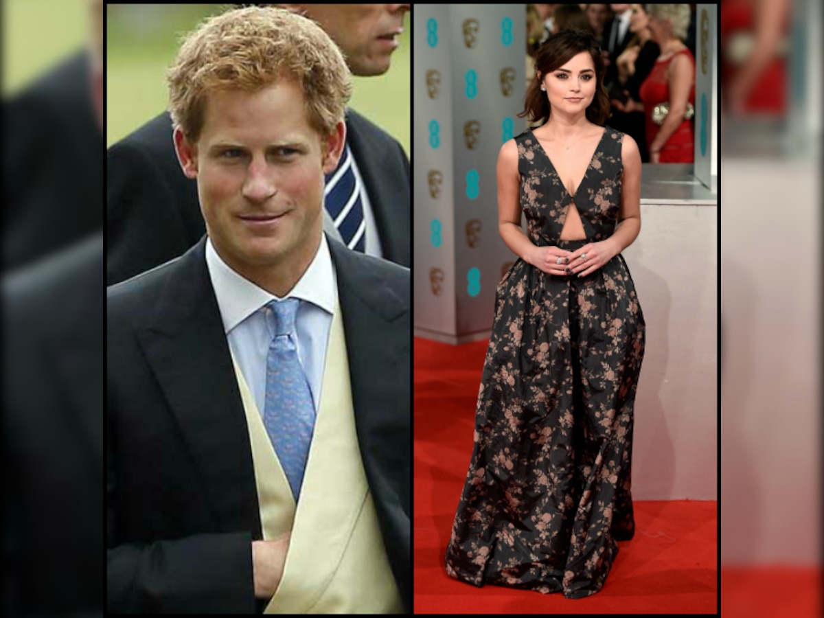 Prince Harry gets cozy with 'Doctor Who' actress Jenna Coleman