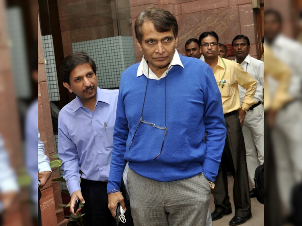 Suresh Prabhu seeks Mamata's help for development of Bengal through Railways