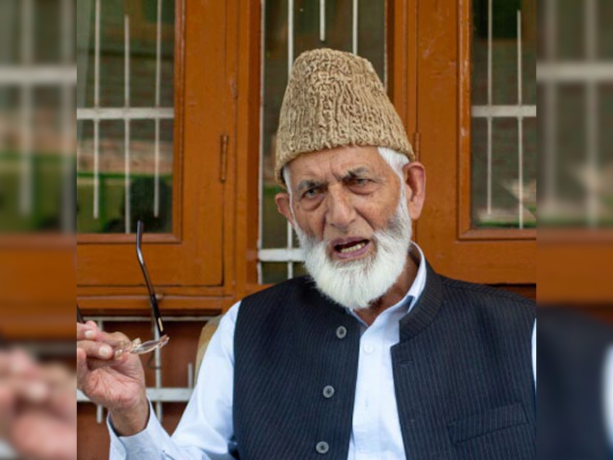 Syed Ali Shah Geelani invites separatist leaders, Sikh groups for seminar on 'resisting Indian state fascism'