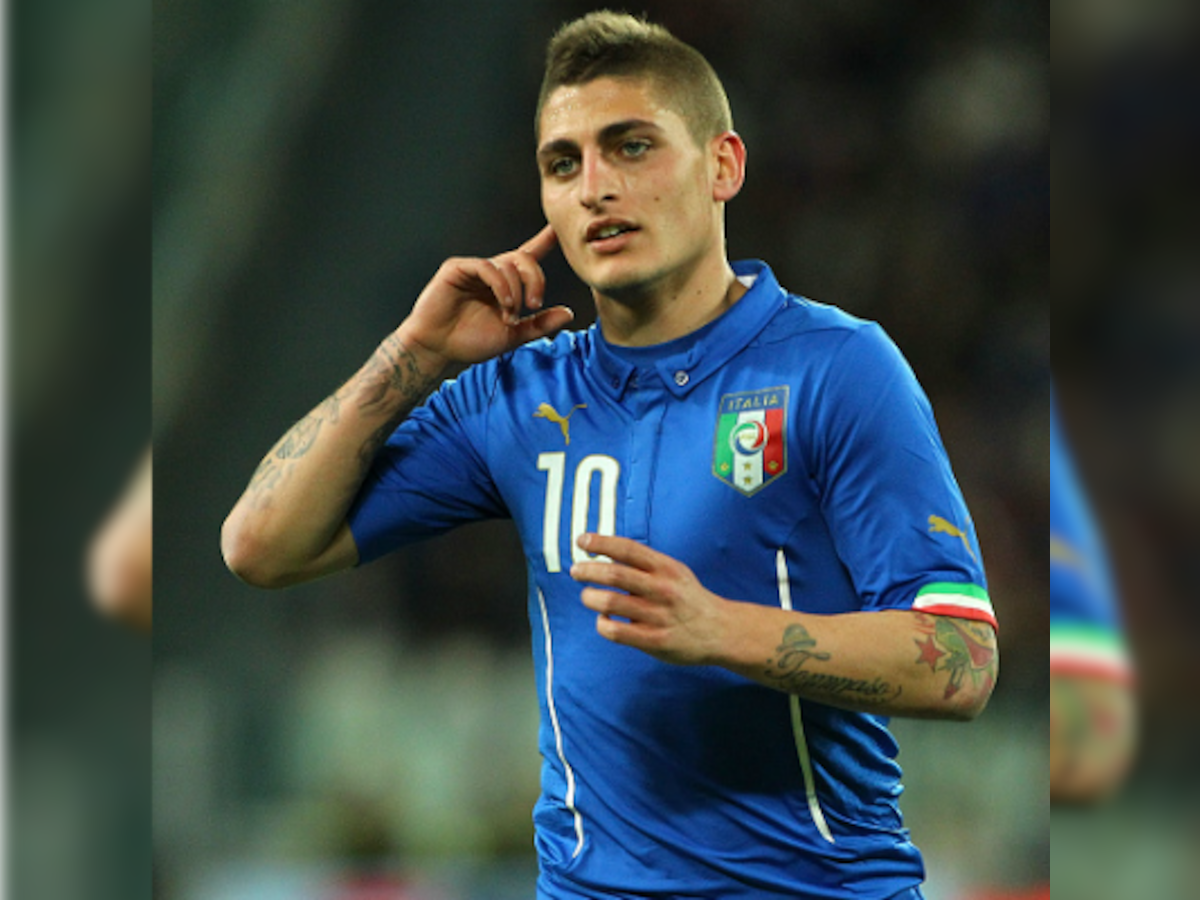 Verratti out of Italy's Euro qualifier against Croatia