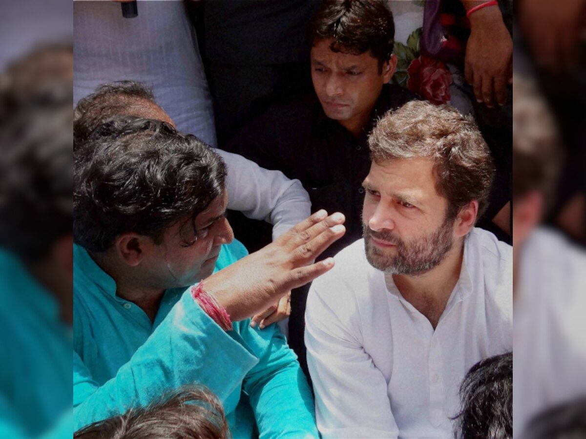 Rahul Gandhi backs agitation by sanitation workers, attacks centre, Delhi government