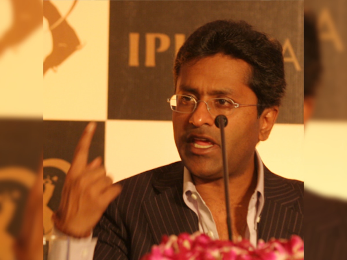 Who spilled the beans on Lalit Modi travel documents? 