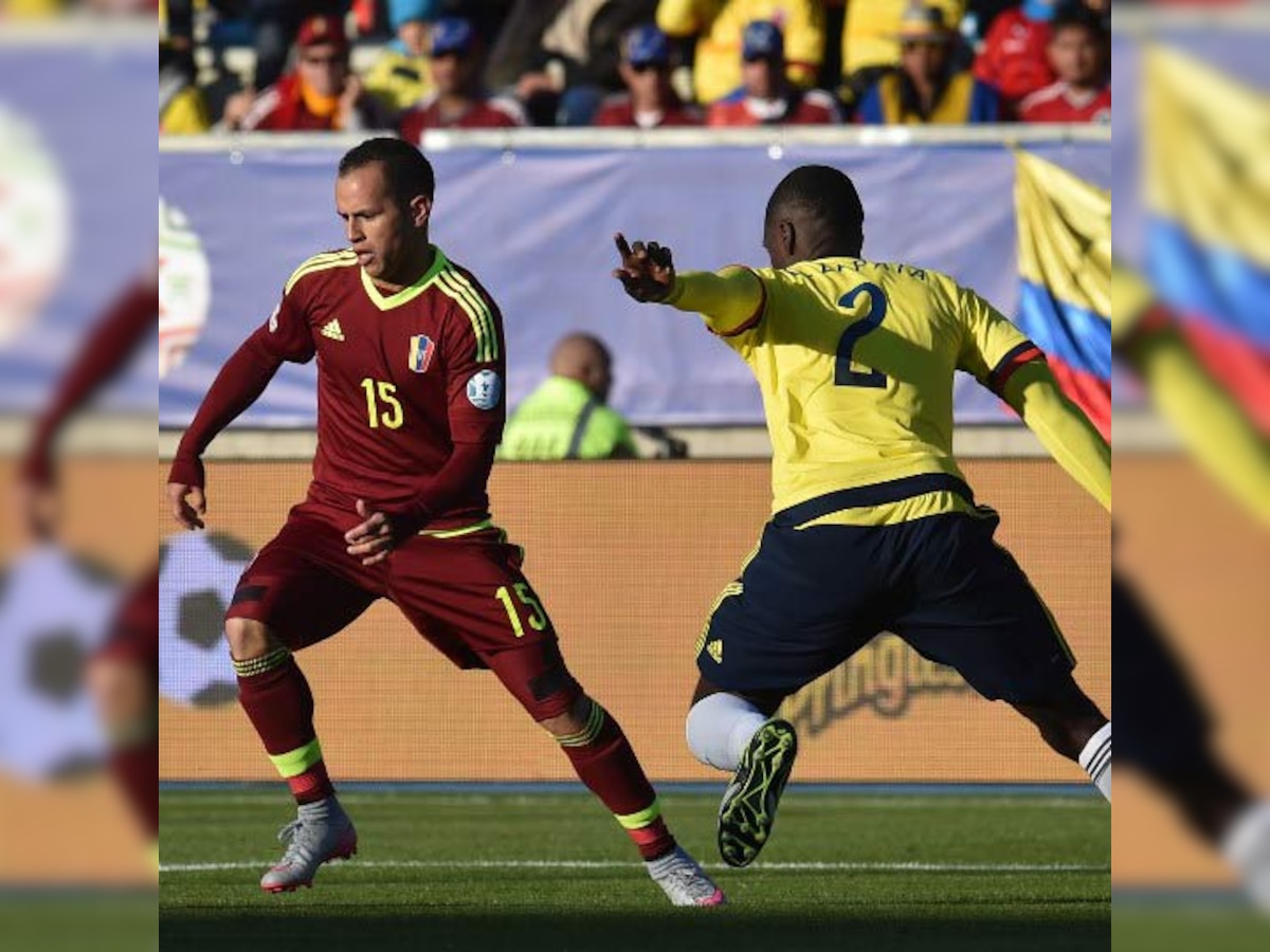 Copa America: Venezuela make history by beating Colombia 1-0