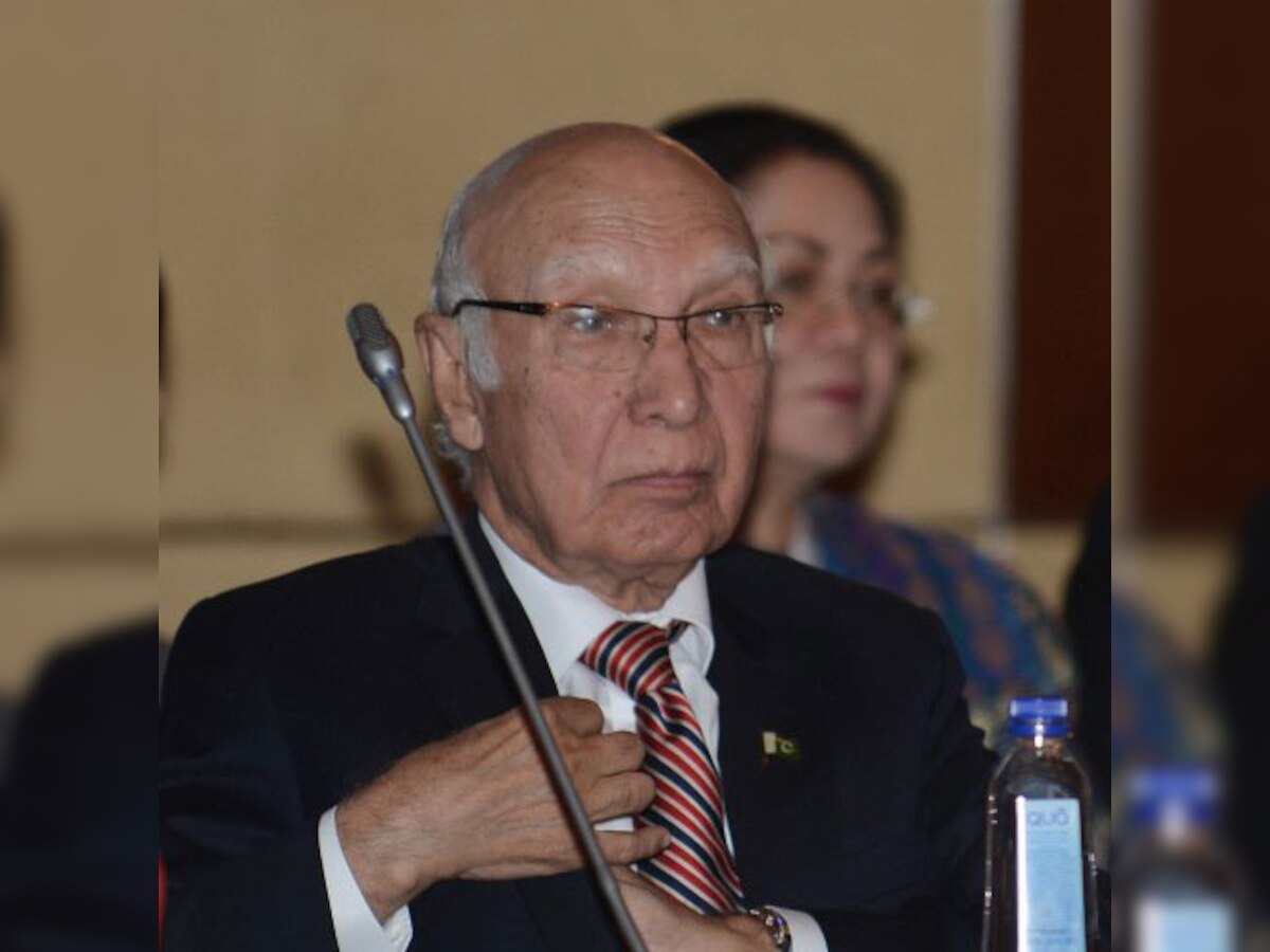 Pakistan will not hold dialogue on India's terms, says Sartaj Aziz