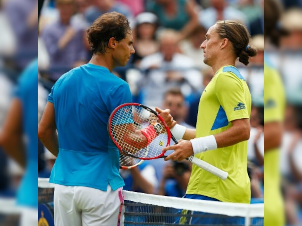Nadal crashes out to Dolgopolov at Queen's