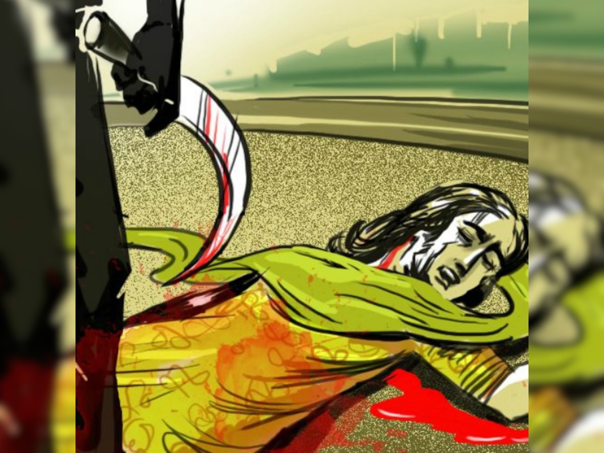 Woman hacked to death in UP
