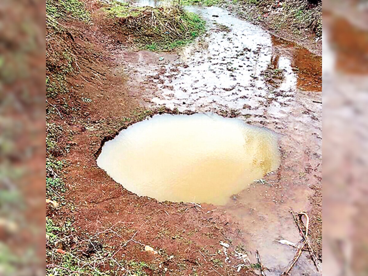 Maharashtra: As 30-ft hole materialises overnight in Vikramgadh, villagers cry alien attack