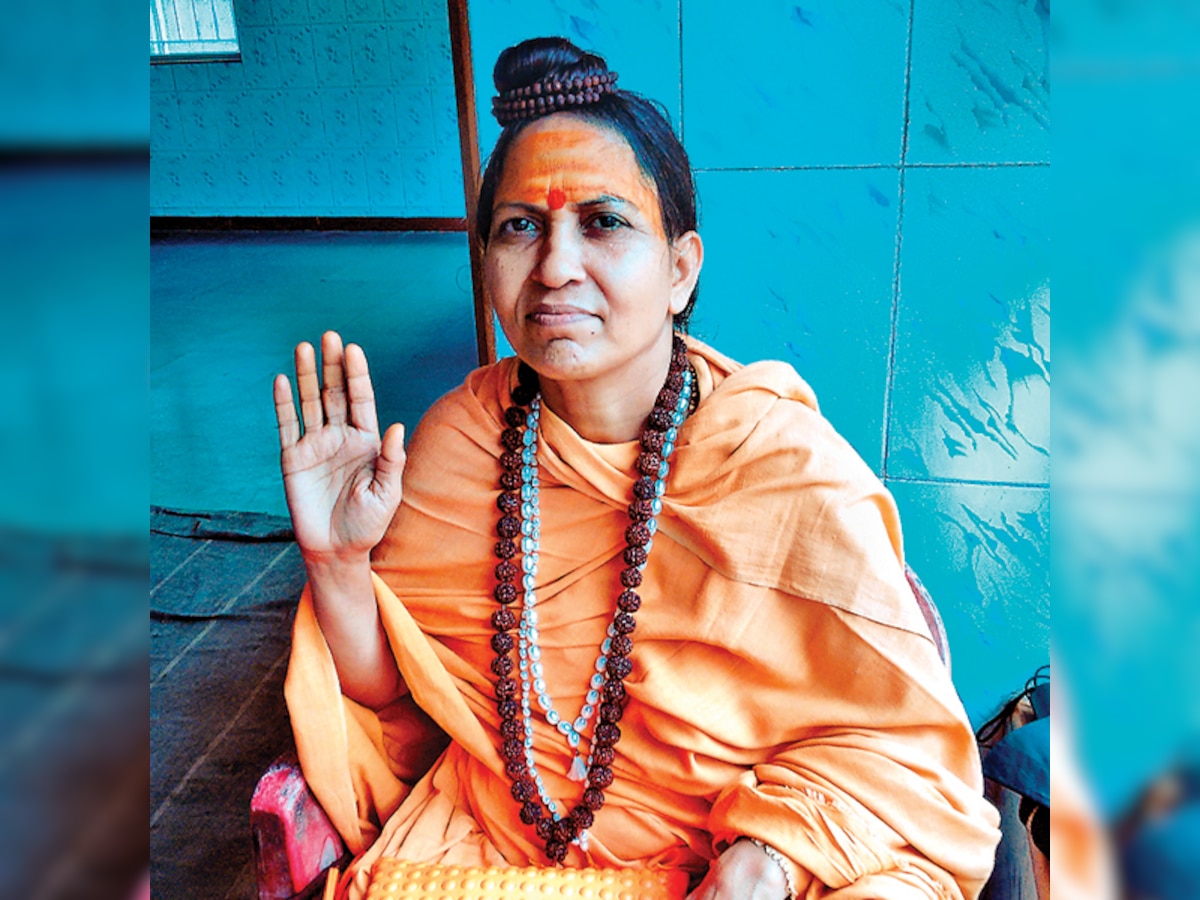 All-women akhada's mahant continues fight for space during Kumbh